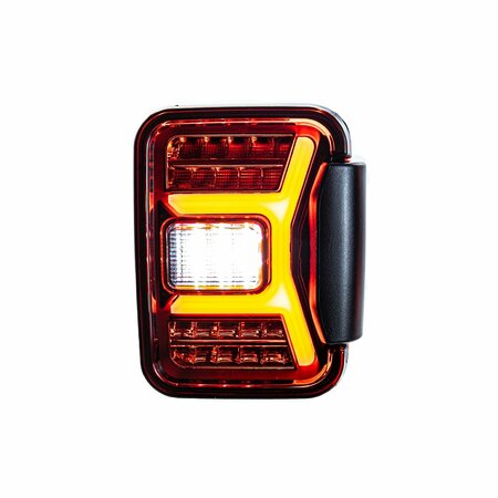 RENEGADE V2 Withled Sequential Turn Signal Set Black / Red CTRNG0669-BR-SQ
